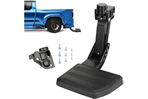 BULIAZY PT392-35920 Rear Bed Step Tailgate Bedstep fit for Toyota Tacoma 2024 2025 Retractable Steps for Trucks,Folding Truck