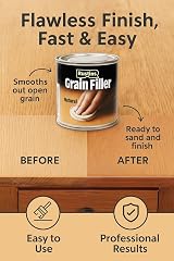 RUSTINS Grain Filler 230g Natural Wood Furniture Restoration Smooth Finish view 2