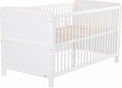 Geuther Lit Bebe Pascal A Barreaux Evolutif Bois Blanc 70 X 140 Cm Amazon Fr Bebes Puericulture