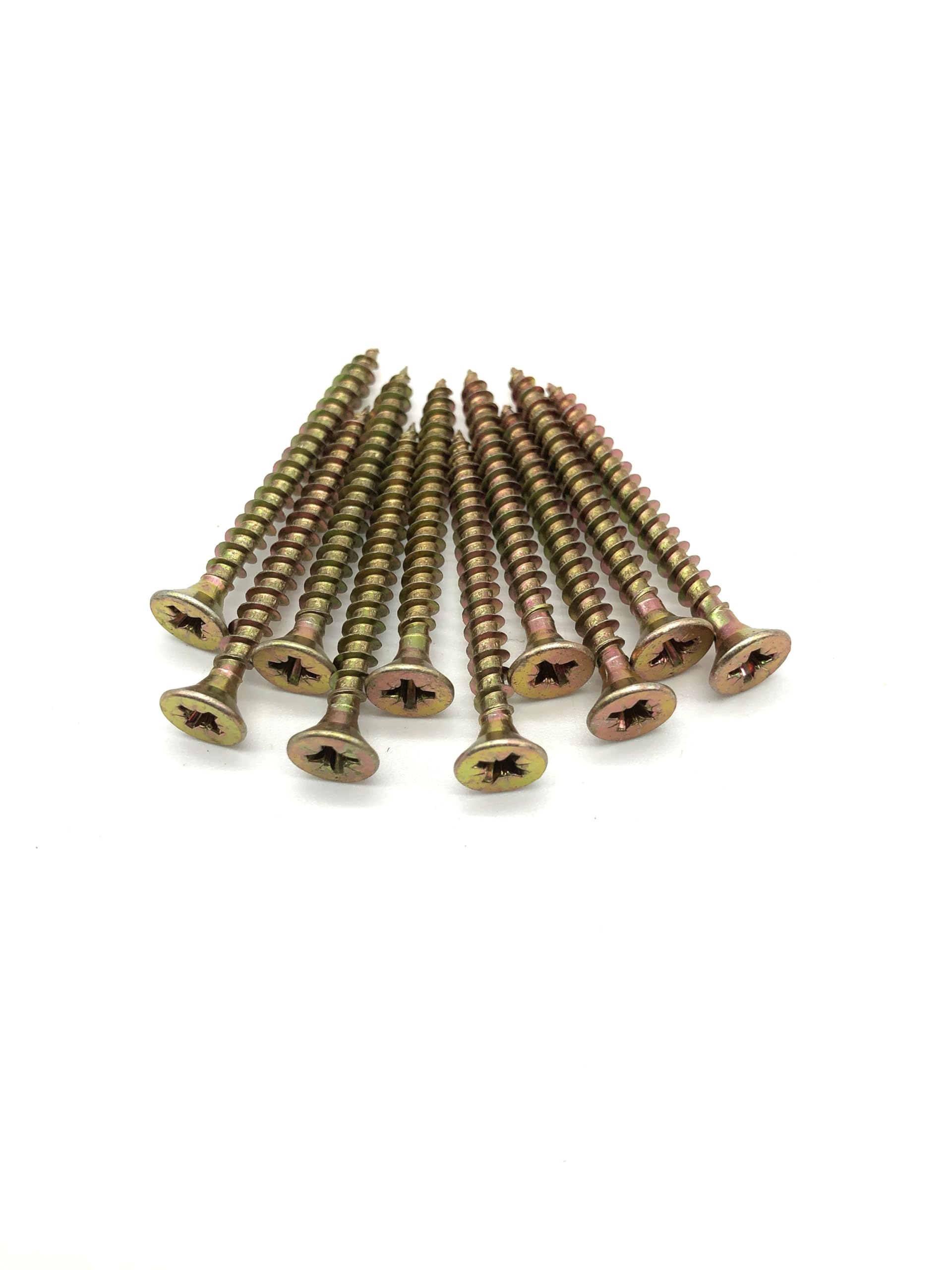 200 Pcs Box of Wood Screws 4.5mm x 45mm Double Countersunk Premium Easy Drive Woodscrews