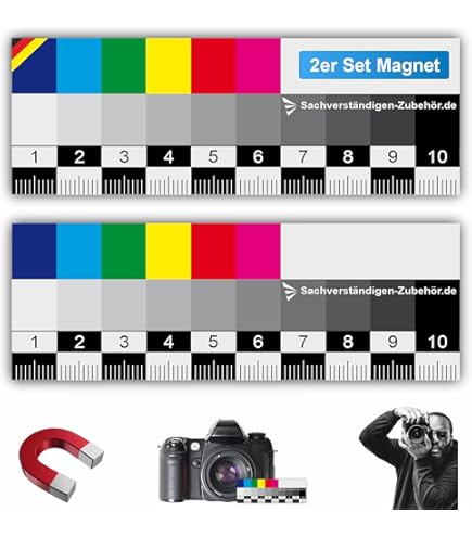 Color Chart Pixel Perfect Camera Colour Correction Card – 4×6 For - Main Image