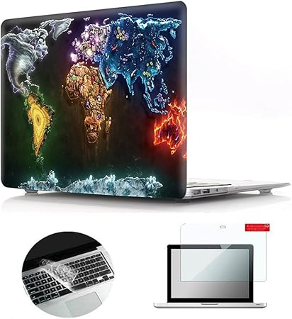 Carrying Cases Keyboard Skin Rose Gold Se7enline Macbook Air 13 Inch Accessories 5 In 1 Bundle Soft Touch Plastic Hard Case Cover For Macbook Air 13 A1369 A1466 Sleeve Bag Lcd Screen Protector Dust Plugs