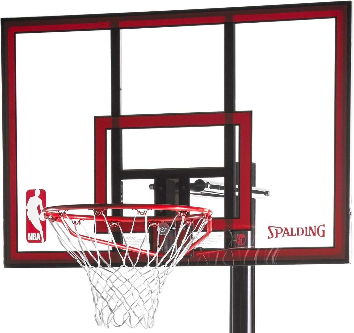 Spalding NBA Ratchet Lift 44" In-Ground Basketball Hoop : Basketball Goal : Sports & Outdoors