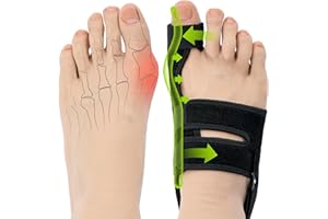 Bunion Corrector for Women and Men: Orthopedic Bunion Splint - Big Toe Straightener - Non-Surgical Hallux Valgus Correction f