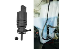 Windshield Washer Pump with Grommet, Windshield Washer Fluid Pump, Windshield Washer Pump Replacement for Mercedes-Benz, Repl
