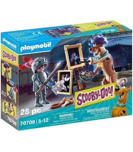 PLAYMOBIL Scooby-Doo Collectible Police Figure – Includes Walkie Talkie, Hat & Utility Belt, Ages 5-12