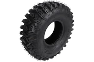 Cryfokt 15x5.00 6 Tubeless Snow Blower Tire, Robust Rubber Composite with Enhanced Tread Pattern and Shoulder Traction, for L