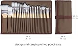 Artecho 24-Piece Artist Brush Set with Case for Watercolor Acrylic Oil view 2