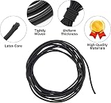 Fantasyon 3mm Black Elastic Cord 5m Bungee Rope Durable Multistrand Drawstring view 3
