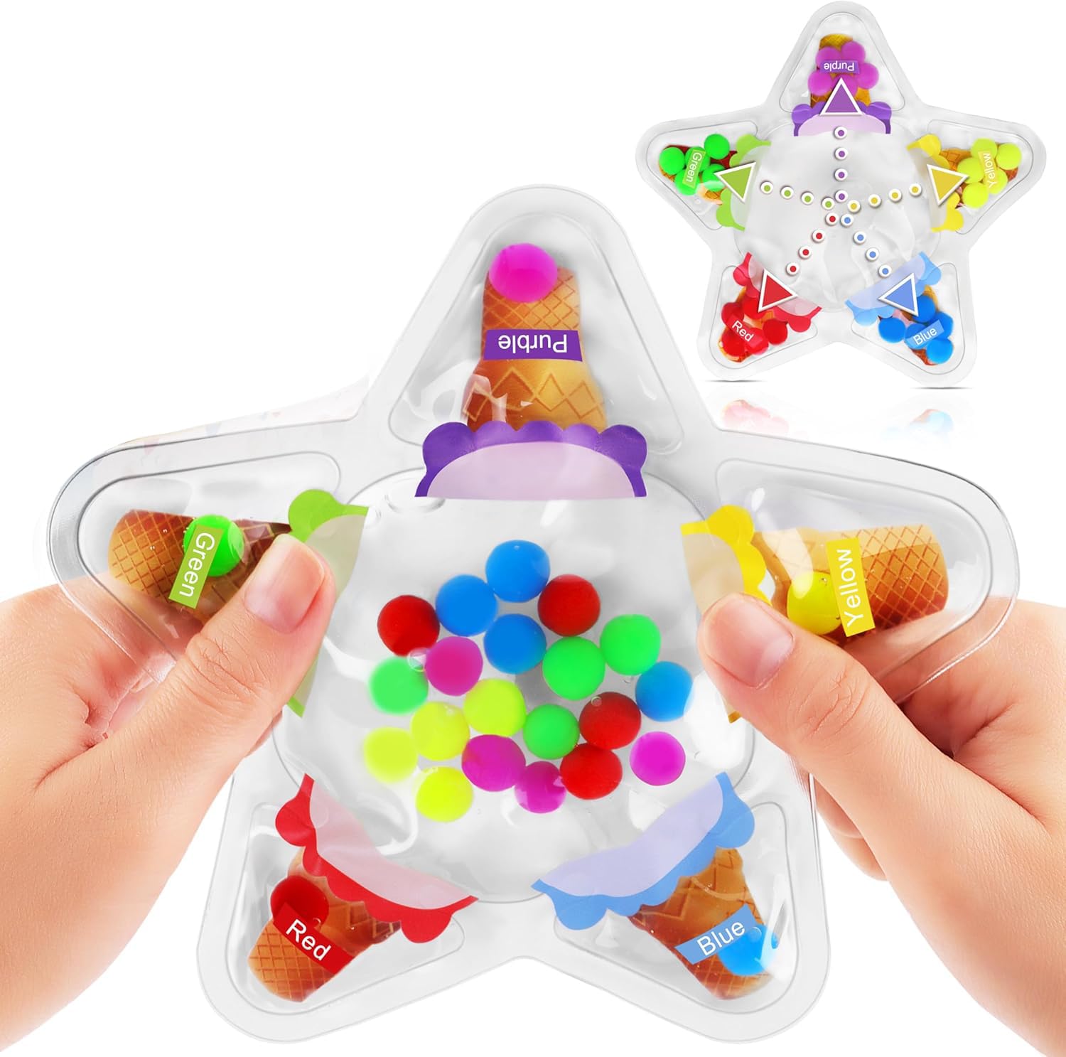 Colour Sorting Toys for Toddlers 3-6 Year Old Toddler Sensory Fidget Toys for Autism Fine Motor Skills Toys Age 3 4 5 Boys Girls Color Match Games Gifts for Boys Girls Sensory Toys for 3 4 5