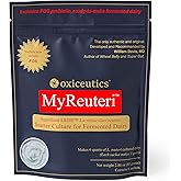 MyReuteri™ Complete Starter Culture – LRDR™ + 13 g FOS/Inulin Prebiotic Blend – Live Probiotic Cultures – Makes 6 Quarts Yogurt‑Like Cultured Dairy – Developed with Dr. William Davis