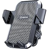 vanva 【 Military-Grade 】 Universal Air Vent Car Mount, 【 Big Phones & Thick Case Friendly 】 Cell Phone Holder for Car Hands F