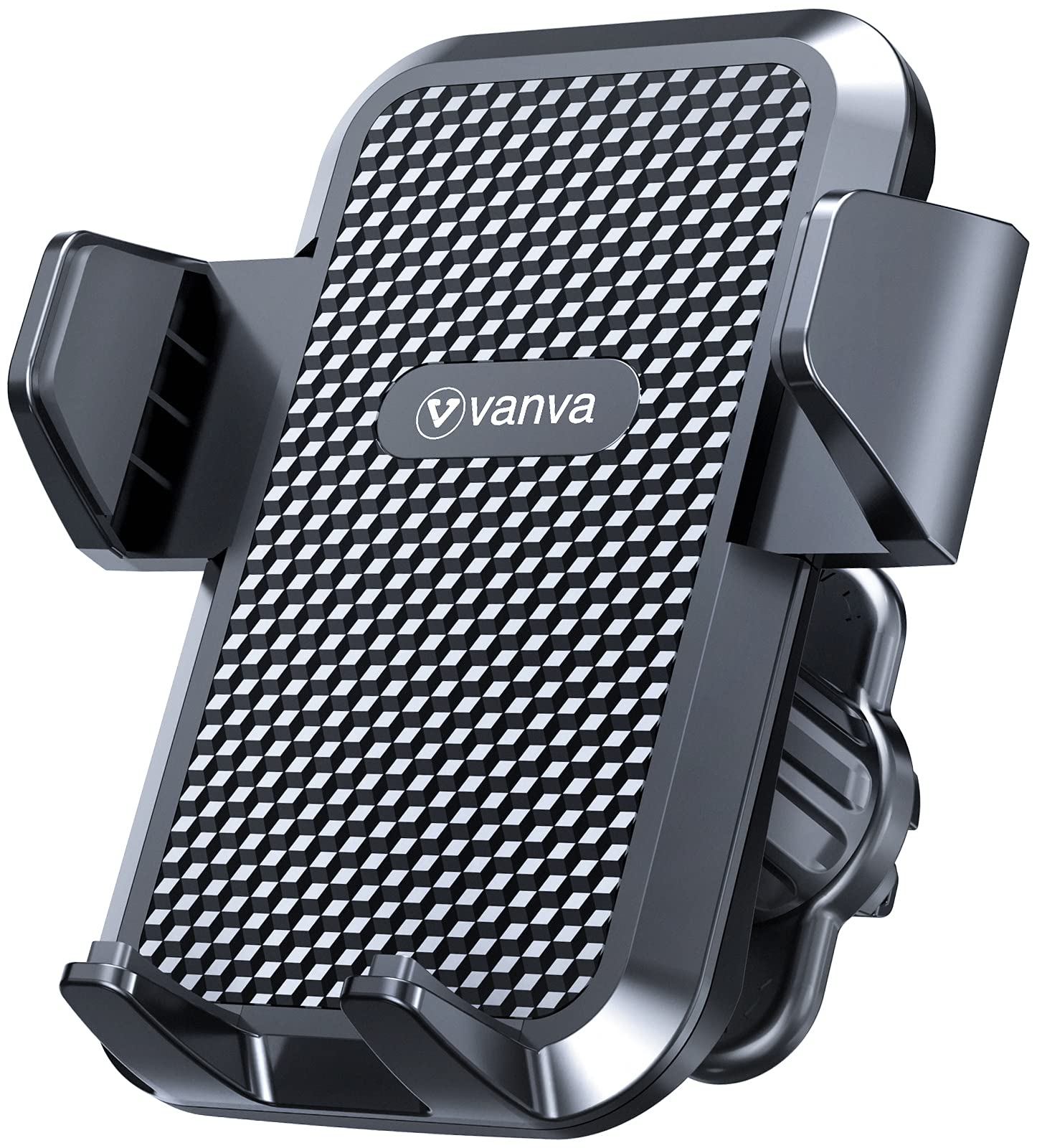 vanva Universal Air Vent Car Mount, [ Big Phones & Thick Case Friendly ] Cell Phone Holder for Car Hands Free Clamp Cradle Vehicle fit for All Apple Smasung Galaxy