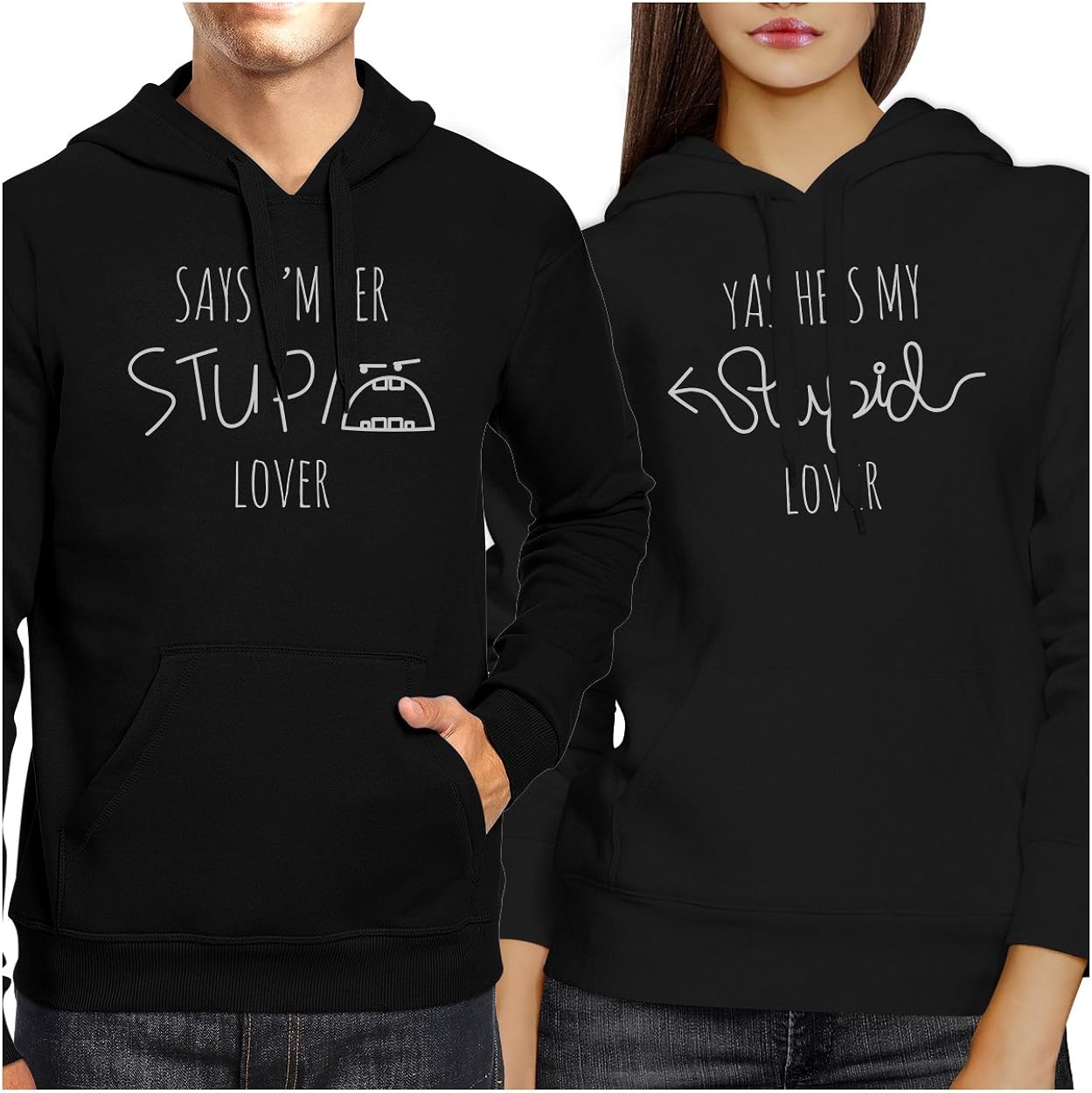 Right- S Stupid Lover Black Cute 