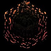 Minecraft Volume Beta - Red Orange &amp; Yellow Splatter