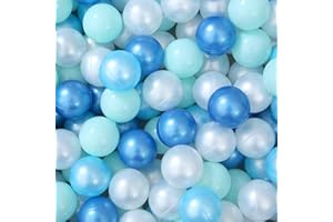 Heopeis Ball Pit Balls - 2.7inch Plastic Ball Play Balls BPA Free Phthalate Free Non-Toxic Play Balls for Children Ball Pit Party Brithday Ball Pool Tent