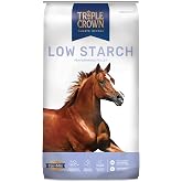 Triple Crown Low Starch, Low Sugar Horse Feed, 50 lbs