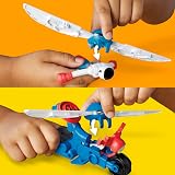 Play-Doh Marvel Captain America Moto-Slicer Playset with Bendy Figure view 4