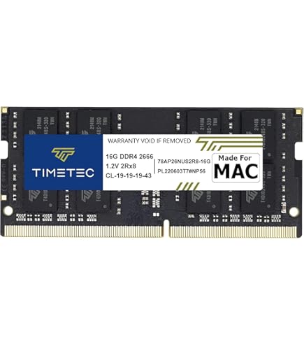 Timetec 8GB Compatible for Apple DDR4 2666MHz for Mid 2020 iMac