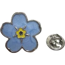 Amazon.com: Kiola Designs Myosotis Sylvatica Forget Me Not Flower ...