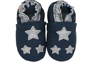 Carozoo Toddler Kids Unisex Slipper Animal Flower Soft Sole Leather Baby Shoes