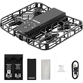 HOVERAir X1 Drone with Camera, Follow-me Drone with Self-Flying Mode | Foldable Mini Drone with HDR Video Capture, Palm Takeoff, Intelligent Flight Paths, Hands-Free Control Black (Combo)