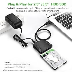 EYOOLD SATA to USB 3.0 Adapter, External Hard Drive