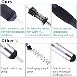 SIQUK 7pc Solder Sucker Desoldering Wick Kit Pump Braid Flux Removal Tool view 3