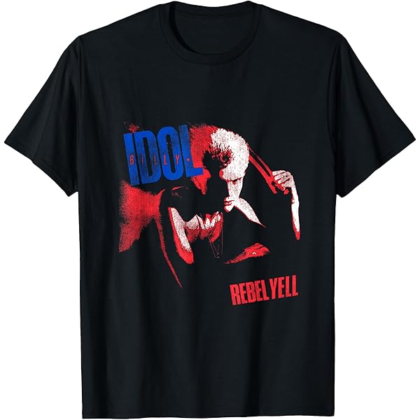 Amazon.com: Billy Idol - Charmed Life T-Shirt : Clothing