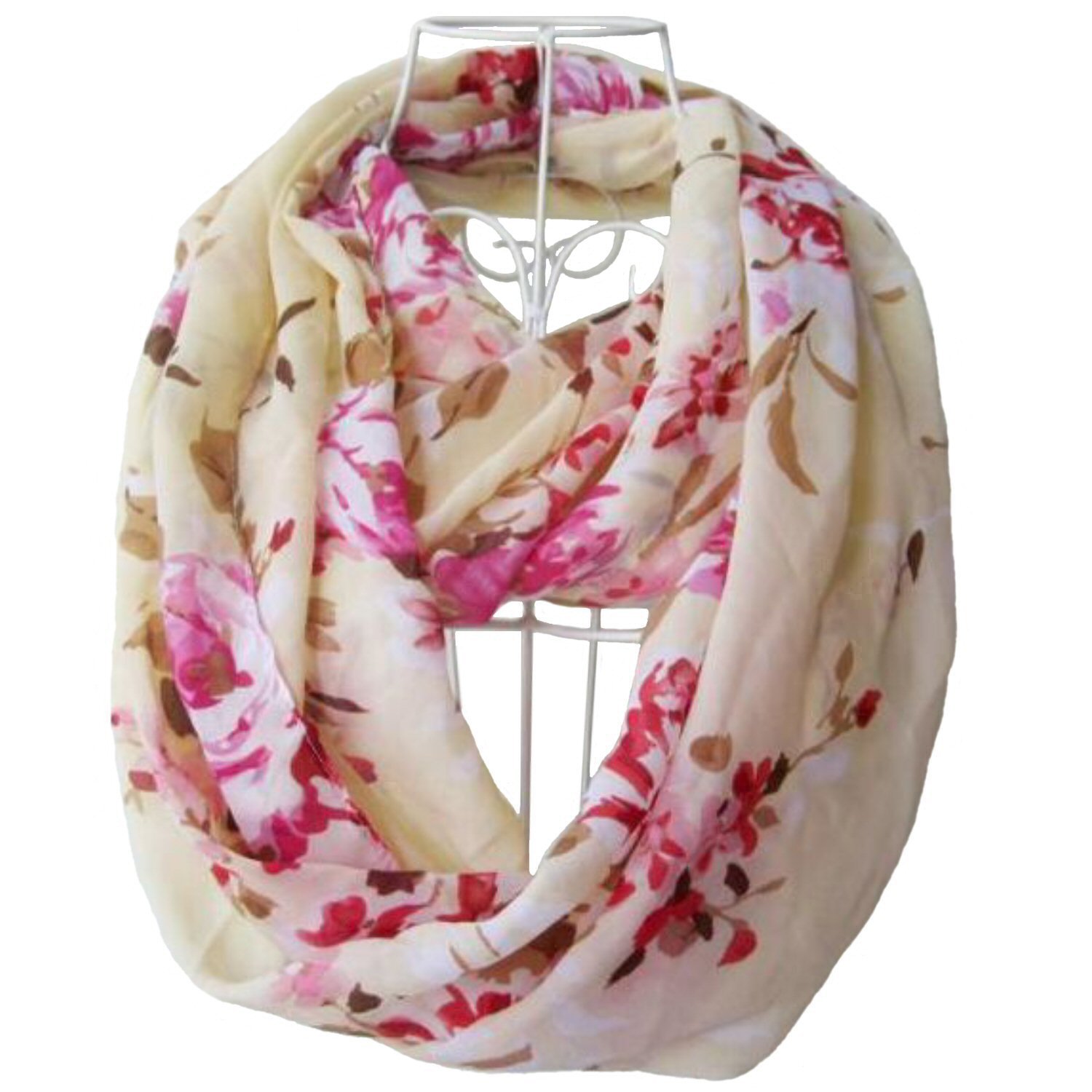 Tapp CollectionsTM Premium Soft Multicolor Sheer Infinity Scarf Tapp CollectionsTM Premium Soft Multicolor Sheer Infinity Scarf
