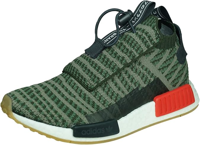 adidas Mens - NMD TS1 Prime Knit Slip on - Green Camo - B37633: Amazon.co.uk: Shoes & Bags