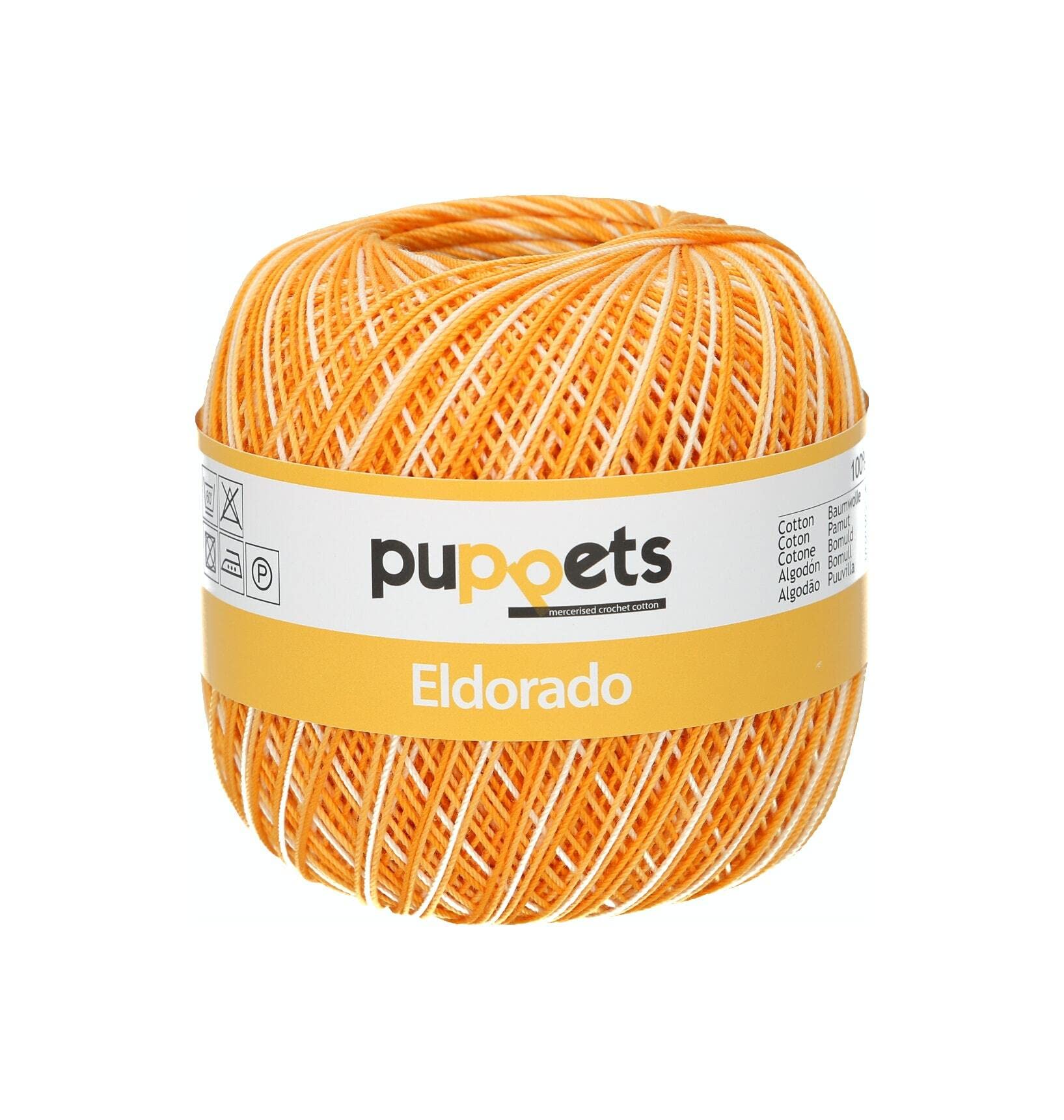 Puppets Crochet Yarn, Cotton, 00018 Multicolor — image 1