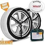 Silknet Snow Socks - Size 70 - Awarded 'Which Best Buy' - Universal To Fit 215/55 R16 , 225/50 R17 and More