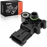 A-Premium Manifold Pressure (MAP) Sensor Compatible with Chevrolet &amp; GMC | for Chevrolet Silverado 1500, Equinox, Malibu, Cruze, Traverse, Impala &amp; GMC Sierra 1500, Terrain, Acadia &amp; Buick &amp; Cadillac