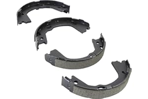 QUALITY-BUILT Rear Parking Brake Shoes FPS982 Compatible with Hyundai Azera 2009-2017, Hyundai Sonata 2009-2015, Kia Optima 2011-2016