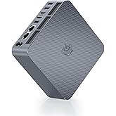 Beelink Ai Mini PC EQR6 6900HX AMD Ryzen 9 Processor(8C/16T, up to 4.9GHz), Micro Computer 32GB DDR5 500GB SSD Radeon 680M Gr