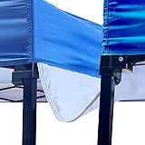 Joramoy 10 Foot Canopy Rain Gutter for Instant Pop