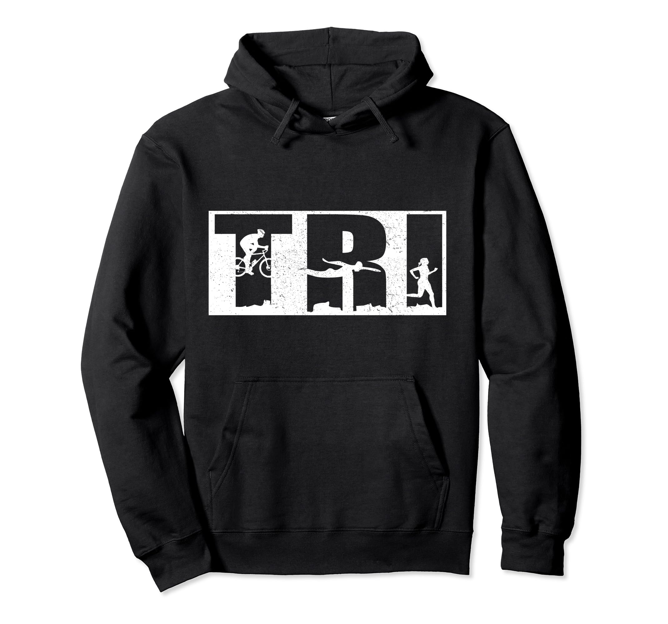Triathlon! Swimming - cycling - running Pullover Hoodie