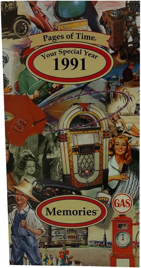 Memory Card 1991: 28th Birthday or 28th Anniversary Keepsake Commemorative Card