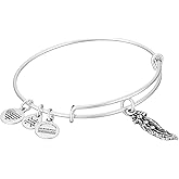 Alex and Ani Womens Path of Symbols - Feather II Bangle