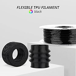 AMOLEN TPU 3D Printer Filament 1.75mm, Flexible