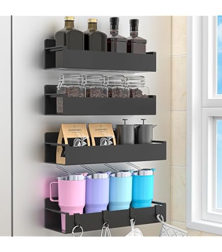 Amazon.com: Zevro Zero Gravity Magnetic Spice Rack with 12