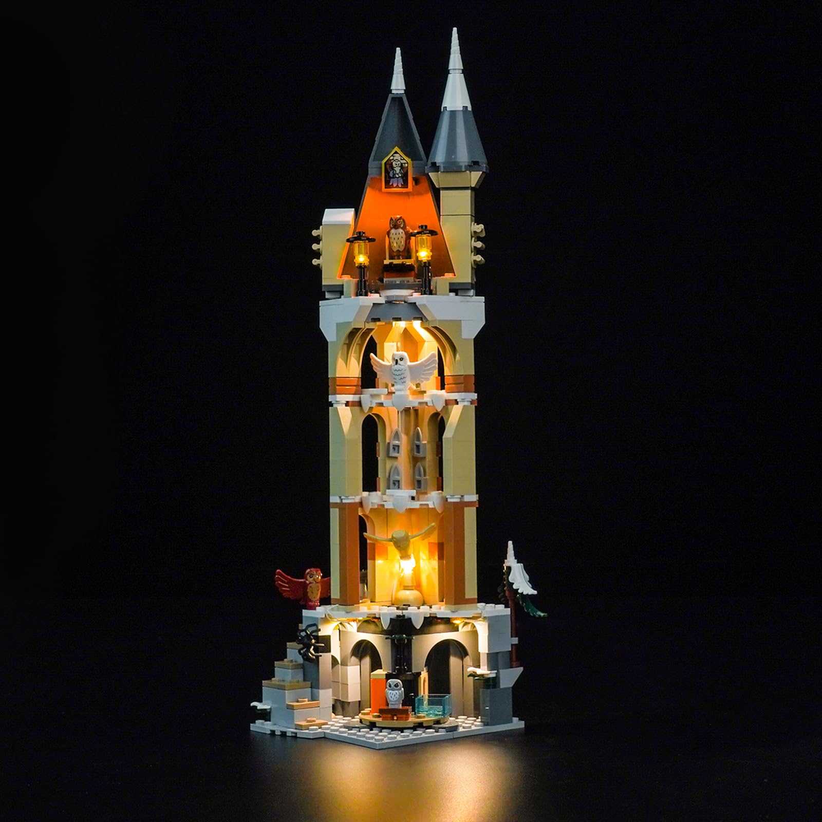 Light Kit for Lego Hogwarts Castle Owlery 76430, Lighting Set for Lego 76430 Hogwarts Castle Owlery - Not Include Models, Just Light Kit