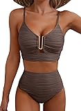 Herseas Women's 2 Piece Swim Suits Adjustable