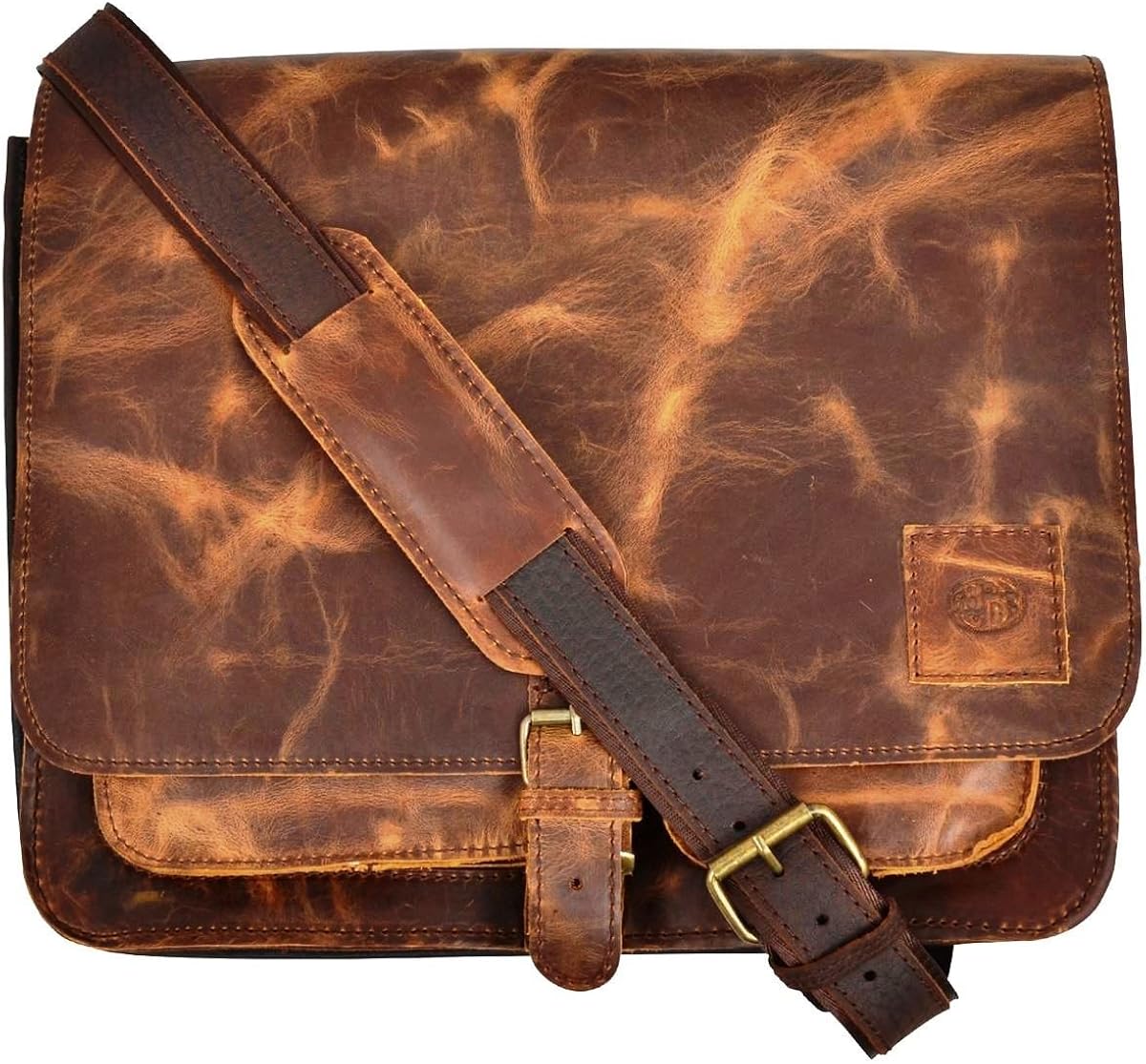 western leather briefcase