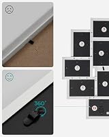SONGMICS 10 Slot Photo Frame 10x15cm 4x6 Inch MDF White RPF20WT view 5