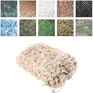 Camuflaje Net Protector solar 5mx3m red de camuflaje lona de malla de