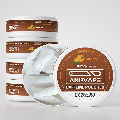 tobacco nootropic Fully Loaded Alpha Pouches (Mint flavor) 5-pack, 15 pouches per can DENSSI Energy Pouches Fast-Acting