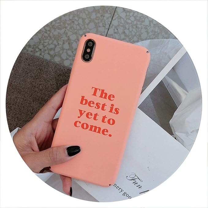 Caja Linda del Amor de la Cereza Pintado para iPhone 6 7 8 6s Plus X