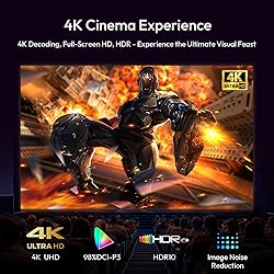 4K Smart Projectors Auto Focus, 1200ANSI UHD
